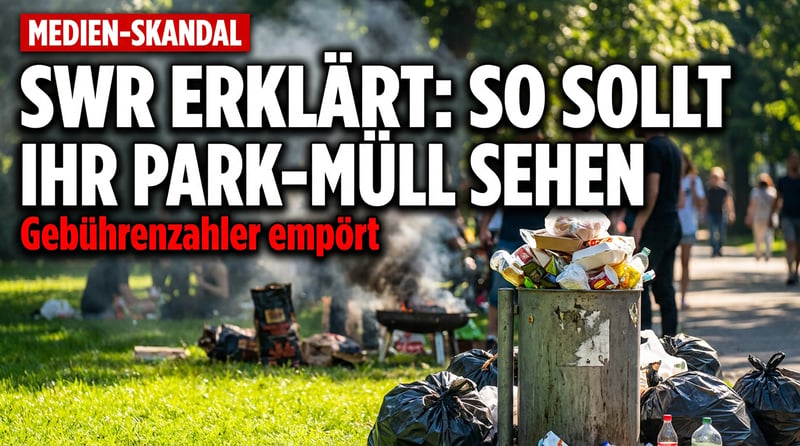 Umerziehung per Instagram: Wie der SWR den Bürgern beibringen will, Müll und Qualm „richtig" zu sehen