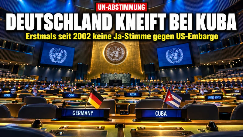 UN-Showdown um Kuba: Warum Berlin plötzlich schweigt