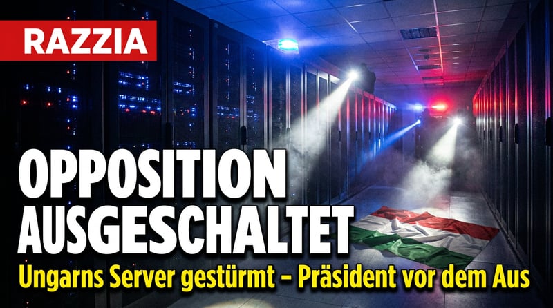 Ungarn im Ausnahmezustand: Wenn die „Retter der Demokratie“ Oppositionsserver stürmen