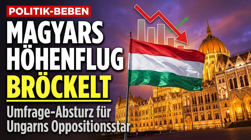 Ungarns Umfrage-Beben: Magyars Höhenflug verliert Schub – Orbáns Fidesz kriecht aus dem Tal