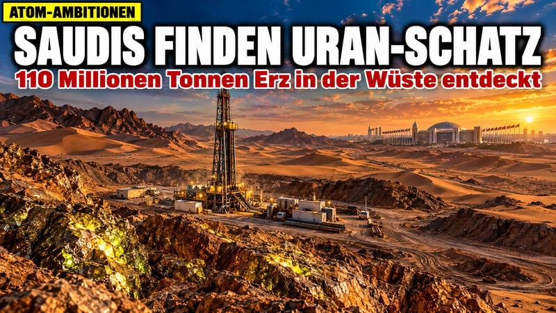 Uran-Fund in der Wüste: Saudis greifen nach der Atom-Macht