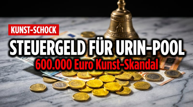 Urin-Pools und nackte Glockenklöppel: Wenn Steuergeld zur Provokation verkommt