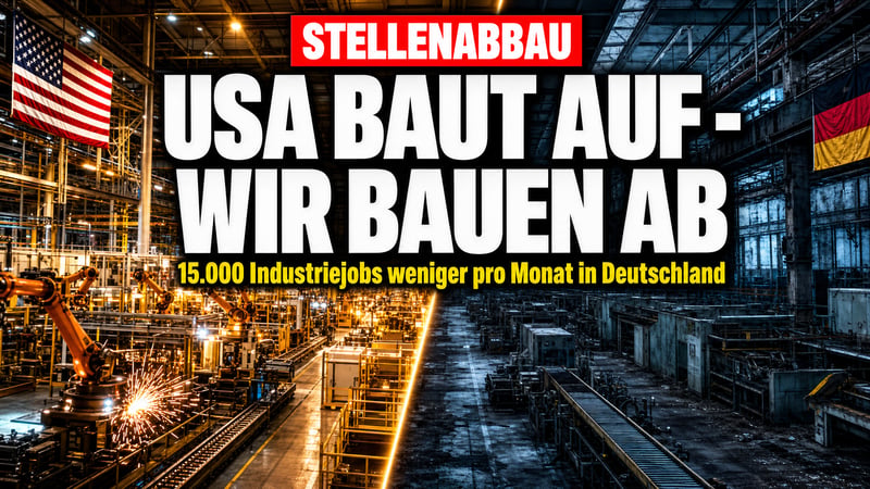 US-Fabrik-Offensive: Und Deutschland verliert Jobs im Monatstakt