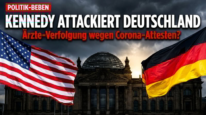 US-Gesundheitsminister Kennedy attackiert Deutschland: Werden Ärzte wegen Corona-Attesten politisch verfolgt?