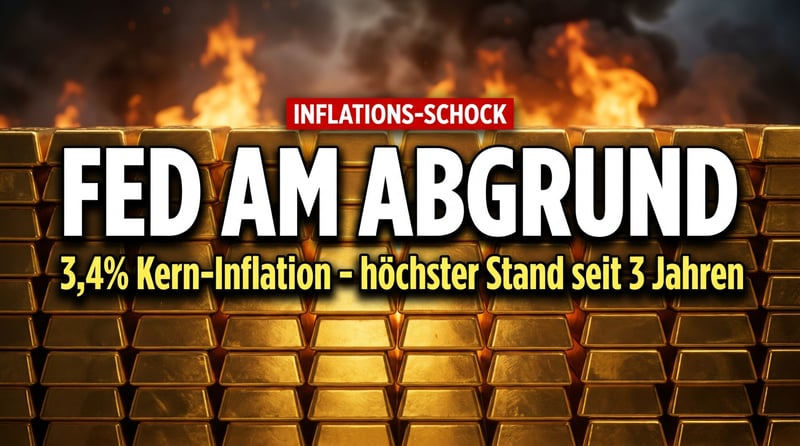 US-Inflation auf Drei-Jahres-Hoch: Wenn der Krieg die Preise und die Notenbank in die Enge treibt