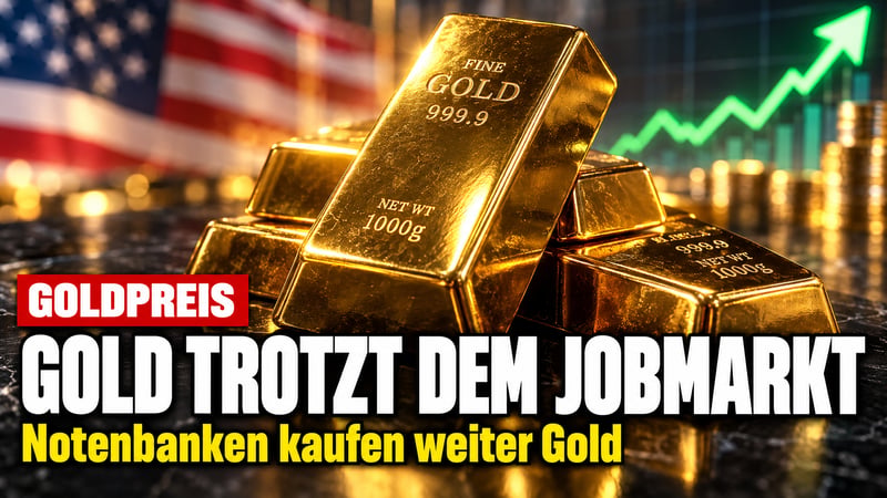 US-Jobmarkt trotzt der Krise: Warum Gold trotzdem nicht einknickt