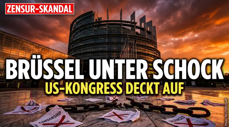 US-Kongress enthüllt: Brüssel soll systematisch Meinungsfreiheit unterdrückt haben