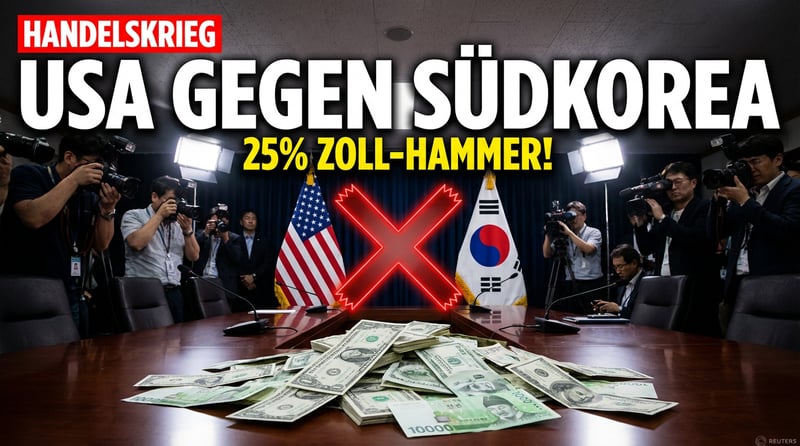 US-Kongress eröffnet Untersuchung gegen Südkorea: Handelsstreit eskaliert nach Trump-Zöllen