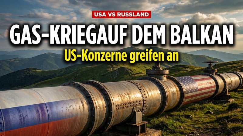 US-Konzerne wollen Russlands Gasherrschaft auf dem Balkan brechen