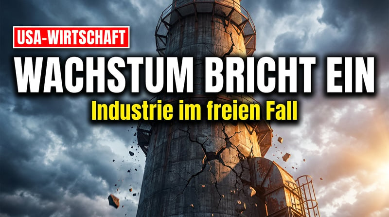 US-Wirtschaft schwächelt: Wachstumsmotor stottert bedenklich – und Europa schaut zu
