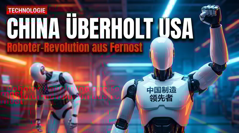 USA drohen im Roboter-Wettlauf gegen China ins Hintertreffen zu geraten