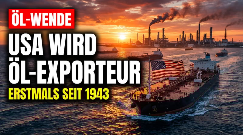 USA kurz vor historischer Wende: Erstmals seit dem Zweiten Weltkrieg fast Netto-Rohölexporteur