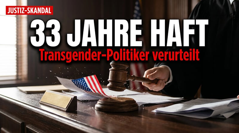 USA: Transgender-Politiker zu 33 Jahren Haft verurteilt – wenn Identitätspolitik vor Gericht zur Verteidigung wird