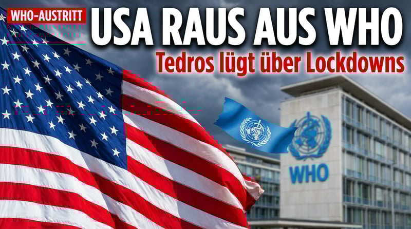 USA vollziehen WHO-Austritt: Tedros reagiert mit dreisten Falschbehauptungen