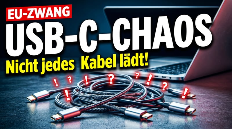 USB-C-Zwang aus Brüssel: Wie die EU den Laptop-Markt umkrempelt – und neue Verwirrung stiftet