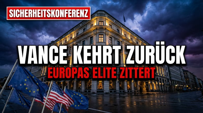Vance kehrt nach München zurück: Europas Elite muss erneut zittern