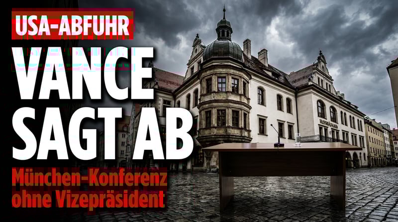 Vance lässt München links liegen: US-Vizepräsident erteilt Sicherheitskonferenz eine Abfuhr