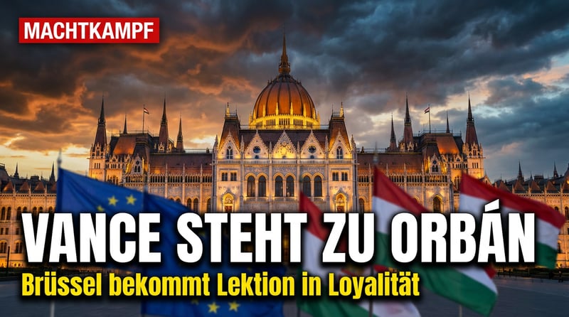 Vance steht zu Orbán – und erteilt Brüssels Bürokraten eine Lektion in Bündnistreue