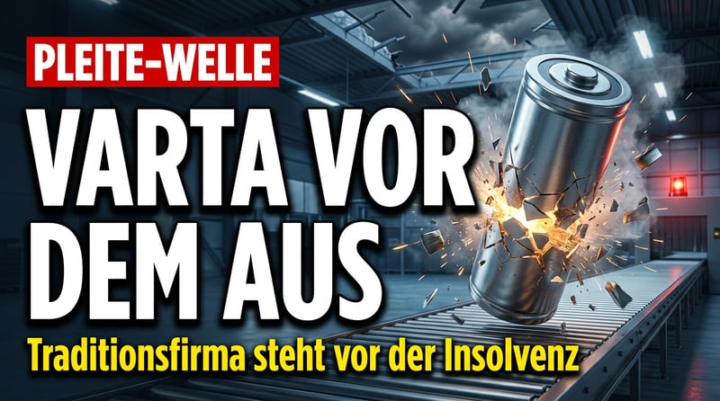 Varta am Abgrund: Wie ein deutsches Traditionsunternehmen zwischen Apple und Ampel-Erbe zermalmt wird