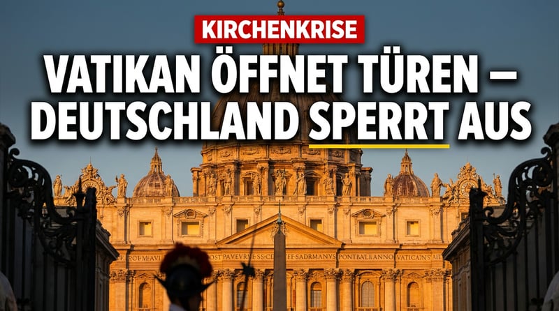 Vatikan empfängt AfD-Politiker, deutsche Bischöfe verweigern den Dialog – die Spaltung der Kirche wird offensichtlich