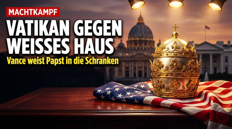 Vatikan gegen Weißes Haus: Vance empfiehlt dem Papst, sich aus der US-Politik herauszuhalten
