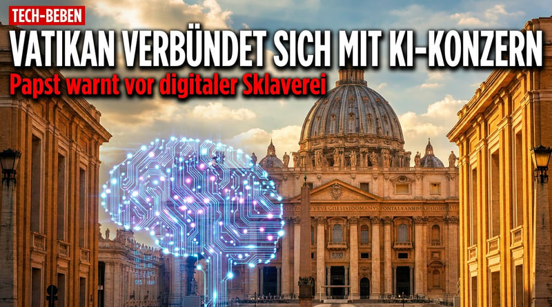 Vatikan im Zwiespalt: Papst geißelt KI-Sklaverei und verbündet sich ausgerechnet mit Anthropic