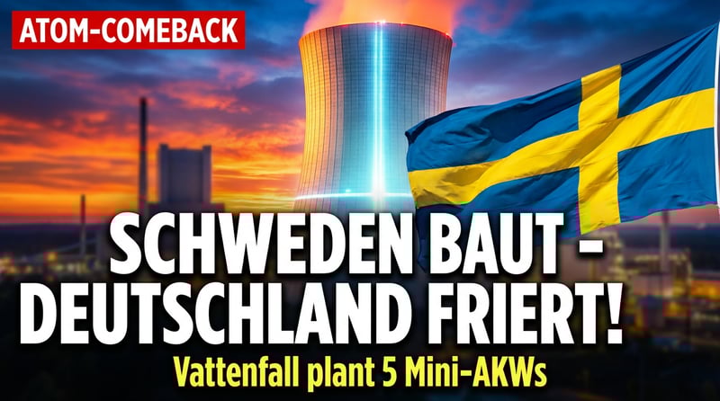 Vattenfall setzt auf Kernkraft: Schweden plant Mini-AKWs – und Deutschland schaut in die Röhre