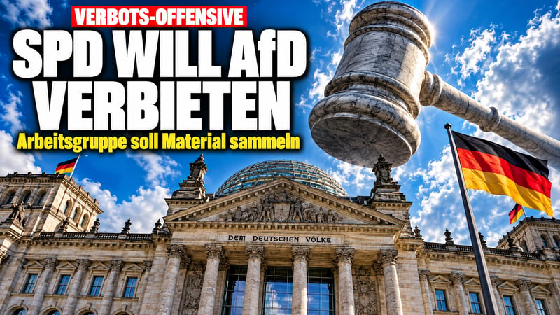 Verbots-Offensive: SPD will den Wahlsieger vor Gericht bringen!