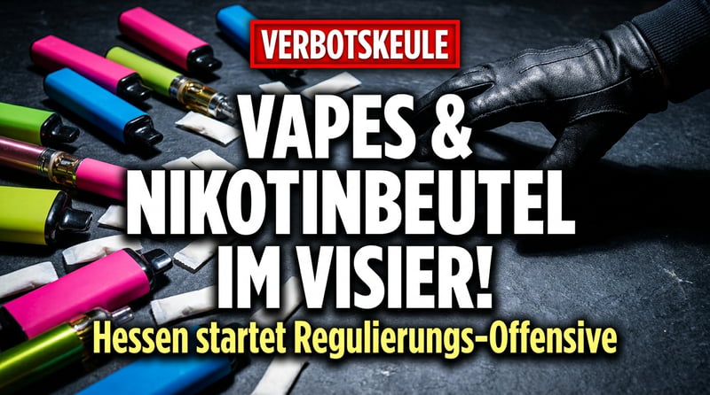 Verbotsfuror der Politik: Jetzt geraten auch Vapes und Nikotinbeutel ins Visier der Kontrolleure