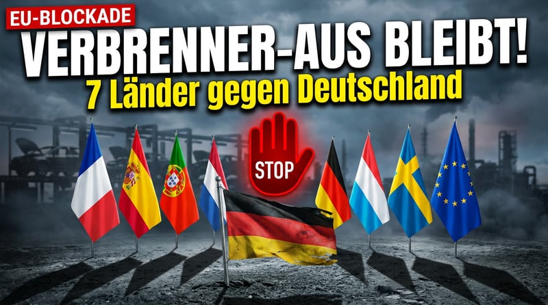 Verbrenner-Aus: Sieben EU-Staaten stellen sich gegen Deutschland – ideologische Sturheit auf Kosten unserer Industrie