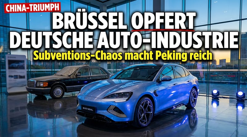 Verbrenner-Ausverkauf nach Brüsseler Drehbuch: Wie Subventionen den Markt verzerren und China zur Lachenden macht