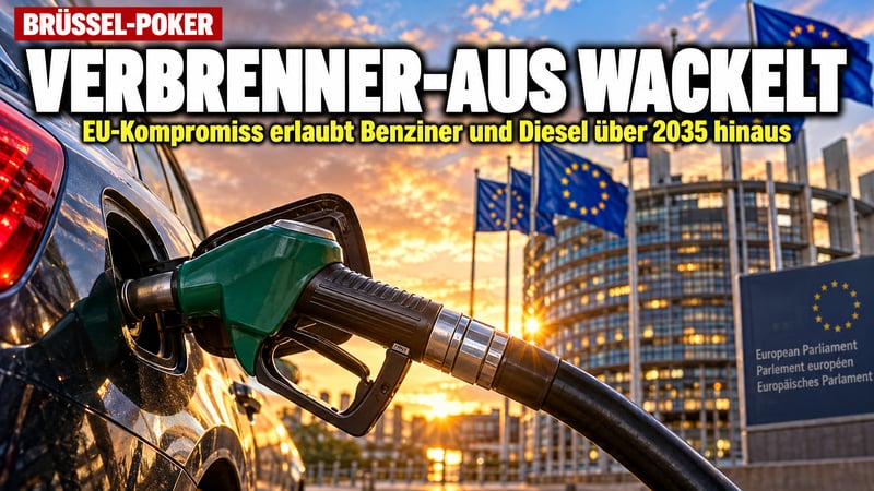 Verbrenner-Wende in Brüssel: Kippt jetzt das Aus vom Aus?