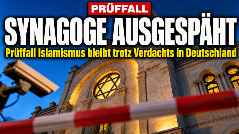 Verdächtiger soll Synagoge ausgespäht haben – und bleibt einfach in Deutschland