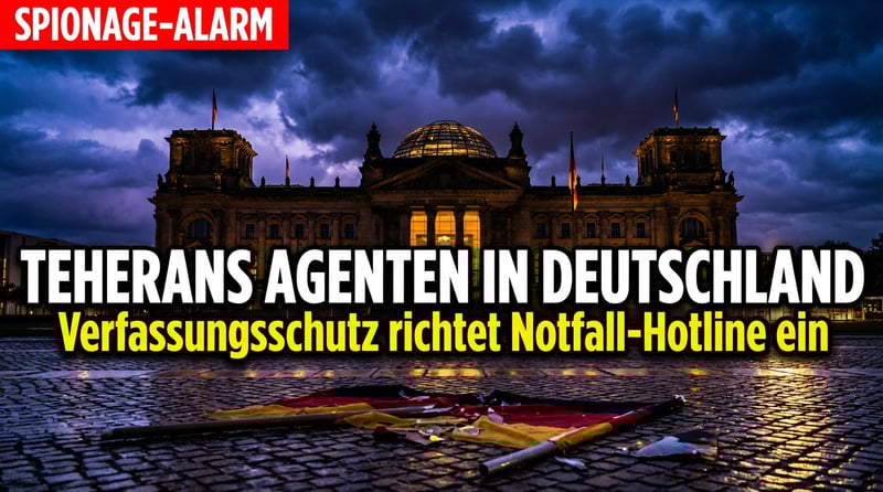 Verfassungsschutz richtet Meldestelle für bedrohte Iraner ein – Teherans langer Arm reicht bis Deutschland