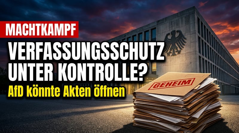 Verfassungsschützer in Panik: Wenn die AfD plötzlich selbst die Akten öffnen könnte