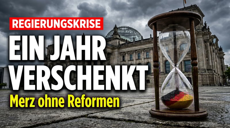 Verlorene Zeit: Wie Kanzler Merz Deutschland ein kostbares Jahr raubte