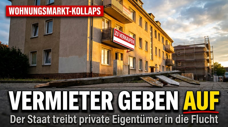 Vermieter auf dem Rückzug: Wie der Staat den Wohnungsmarkt systematisch zugrunde richtet