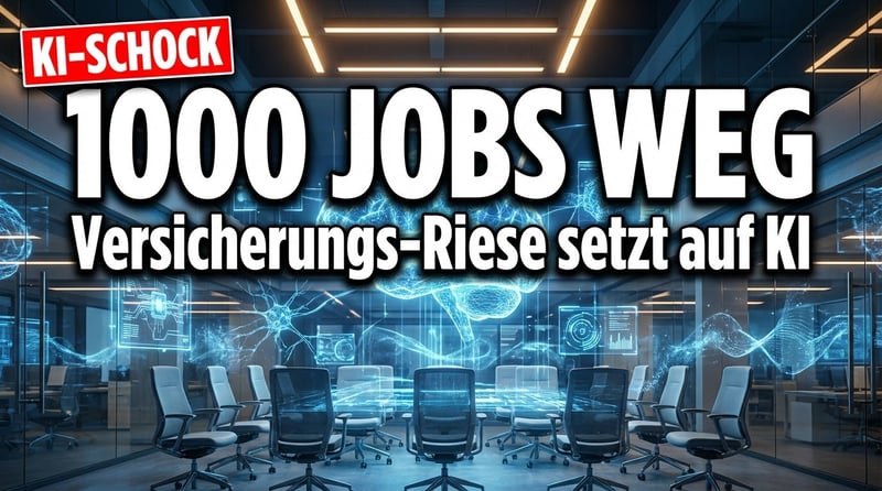 Versicherungsriese Ergo opfert 1000 Arbeitsplätze auf dem Altar der Künstlichen Intelligenz