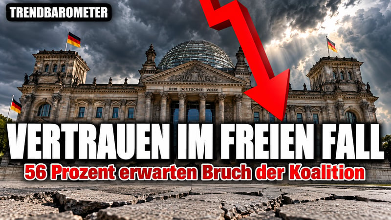 Vertrauen im freien Fall: Glaubt noch jemand an Merz' Koalition?