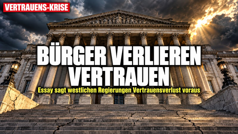 Vertrauen im freien Fall: Verliert der Westen seine eigenen Bürger?