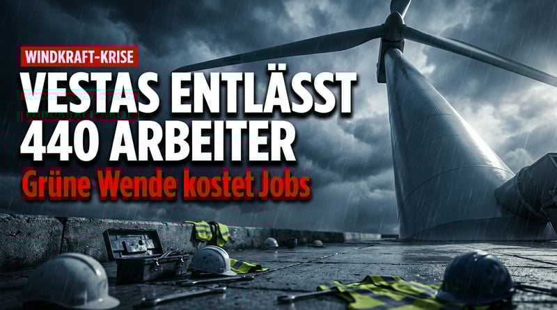 Vestas streicht Hunderte Arbeitsplätze – die bittere Wahrheit hinter der grünen Energiewende
