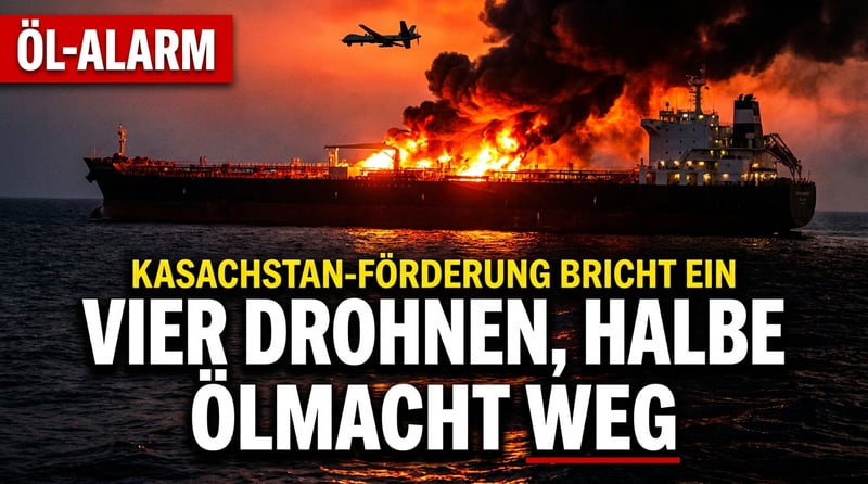 Vier Drohnen genügen: Wie ein Angriff am Schwarzen Meer Europas Öl-Illusion zerlegt