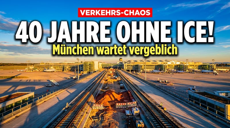 Vier Jahrzehnte Stillstand: Der Münchner Flughafen und das Drama des fehlenden ICE-Anschlusses