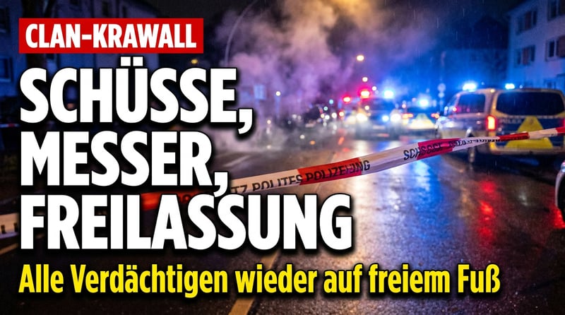 Vier Schwerverletzte, sieben Festnahmen – und am Ende geht jeder nach Hause
