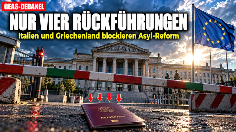 Vier Überstellungen in vier Monaten: Das Asyl-Debakel der Regierung!