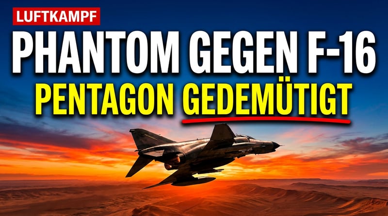 Vietnam-Veteran düpiert Hightech-Jäger: Iranische Phantom blamiert US-Luftwaffe über Saudi-Arabien