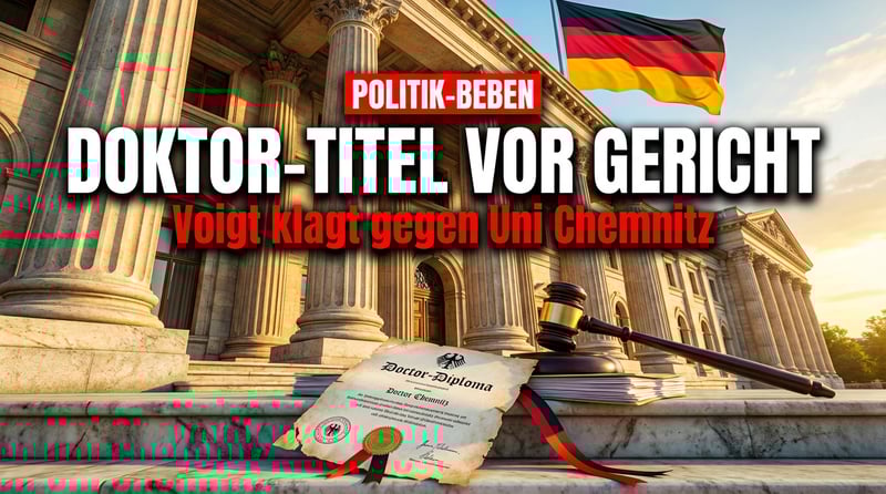 Voigt zieht vor Gericht: Thüringens Ministerpräsident wehrt sich gegen Doktorentzug