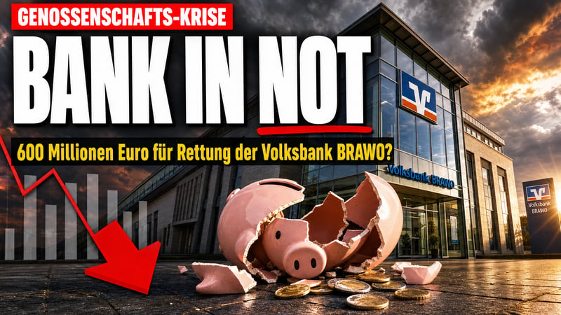 Volksbank-Beben: 600 Millionen Euro für die Rettung einer Genossenschaftsbank?
