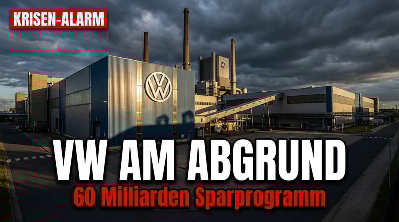 Volkswagen am Abgrund: 60-Milliarden-Sparkeule bedroht Tausende Arbeitsplätze