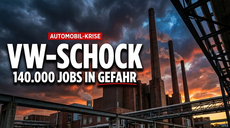 Volkswagen im freien Fall: Wie aus 35.000 gestrichenen Jobs plötzlich 140.000 wurden – und die Politik nur zuschaut
